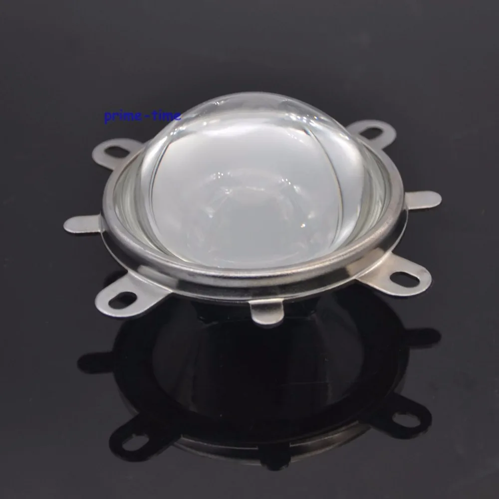 

1 Set 57mm Water Clear Glass Lens + 58mm Reflector Collimator Base Housing + Fixed bracket for 20W-100W LED Lights Lamp