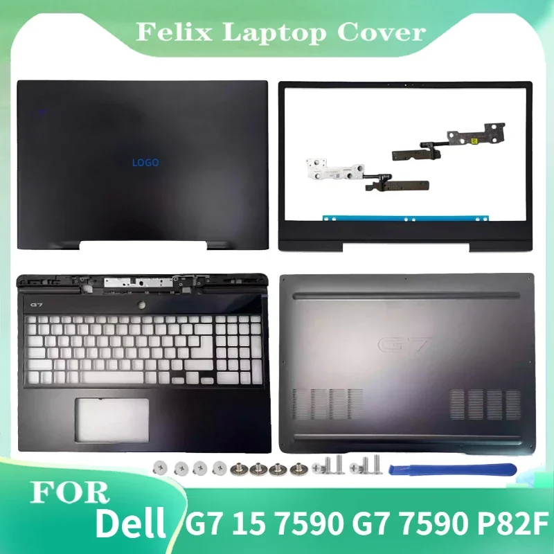 

FOR New Dell G7 15 7590 G7 7590 P82F Laptop LCD Back Cover/Front Panel/Palm Rest/Bottom Cover/Hinge 029TDN 0KG4GF