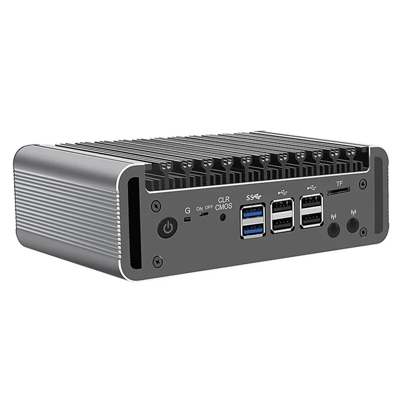 12th Gen Firewall Mini PC Core 3-N355 I3 N305 8 Core N150 N100 DDR5 4800MHz 4xi226-V 2.5G Fanless Soft Router Proxmox Host