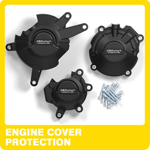 CB650R y CBR650R Juego de cubiertas de motor CBR650R Cubierta de protección CB650R Protector de motor ​ Para HONDA CB650R CB650 2014-2023 CB650F CBR650F