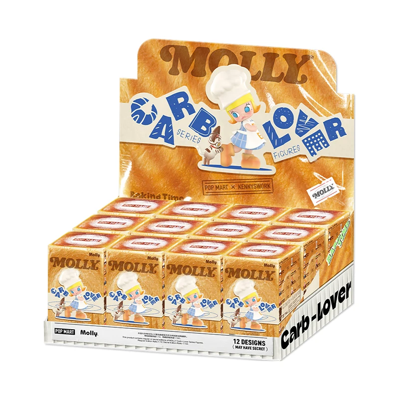 POP MART MOLLY Carb-Lover シリーズ フィギュア ミステリーボックス