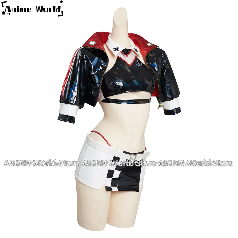 Anime Prinz Eugen Cosplay Costume Racing Outfits Halloween Carnival Suit Wig For Women Girls Sexy Clothes