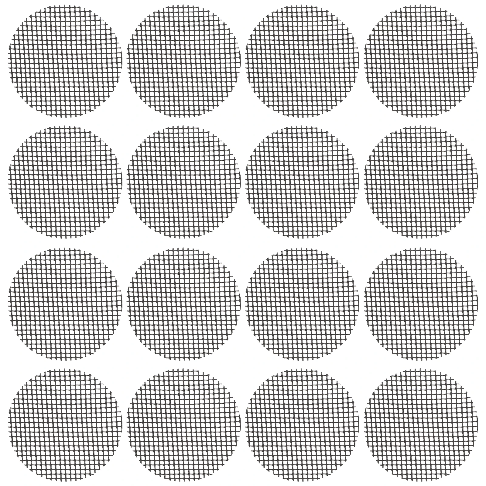 20 stücke Pflanzer Mesh Pad Wiederverwendbare Kunststoff Entwässerung Net Für Bonsai Blumentopf Boden Loch Bildschirm Halten Boden An Ort Verhindern mücke