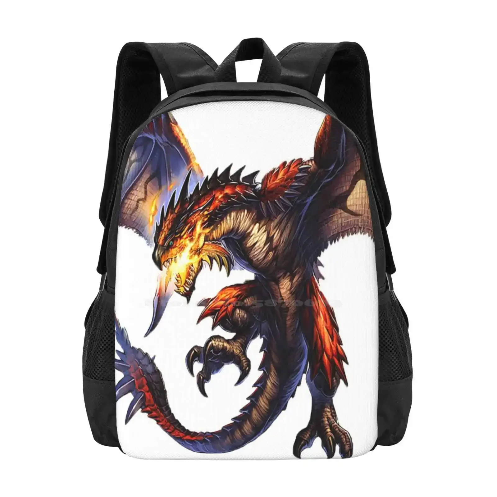 

King Of The Sky-Teen College Student Backpack Pattern Design Bags Cup