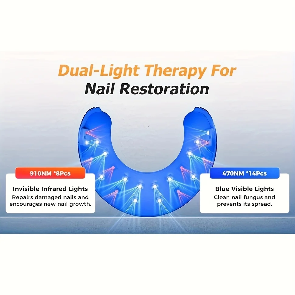 

1/2/4 Pcs Nail Fungus Light Device for Toenails and Fingernails
