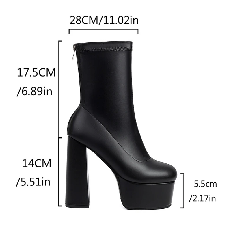 ORCHA LISA Женские сапоги до середины икры на каблуке 14 см, распродажа на платформе 5 см, коричневые, серебристые, большой размер 47 48 US17, осенне-зимний модный стиль ORCHA LISA Женские сапоги до середины икры на каблуке 14 см, распродажа на платформе 5 см, коричневые, серебристые, большой размер 47 48 US17, осенне-зимний модный стиль