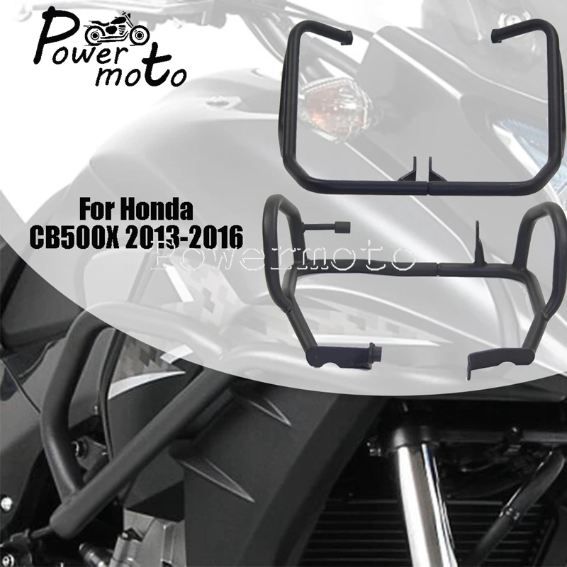 

Motorcycle Front Fairing Crash Bars Highway Engine Bumer Guard Protector For Honda CB500X CB500F CB 400F 400X CB400F 2013-2018