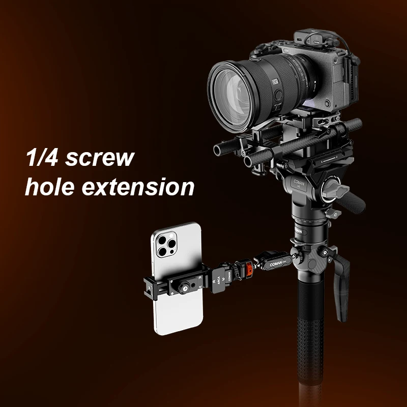 

.COMAN M1 M1 Pro V5 Дорожный монопод из углеродного волокна Быстросъемная пластина Подставка для камеры DSLR Легкий подъемный штатив одним щелчком мыши