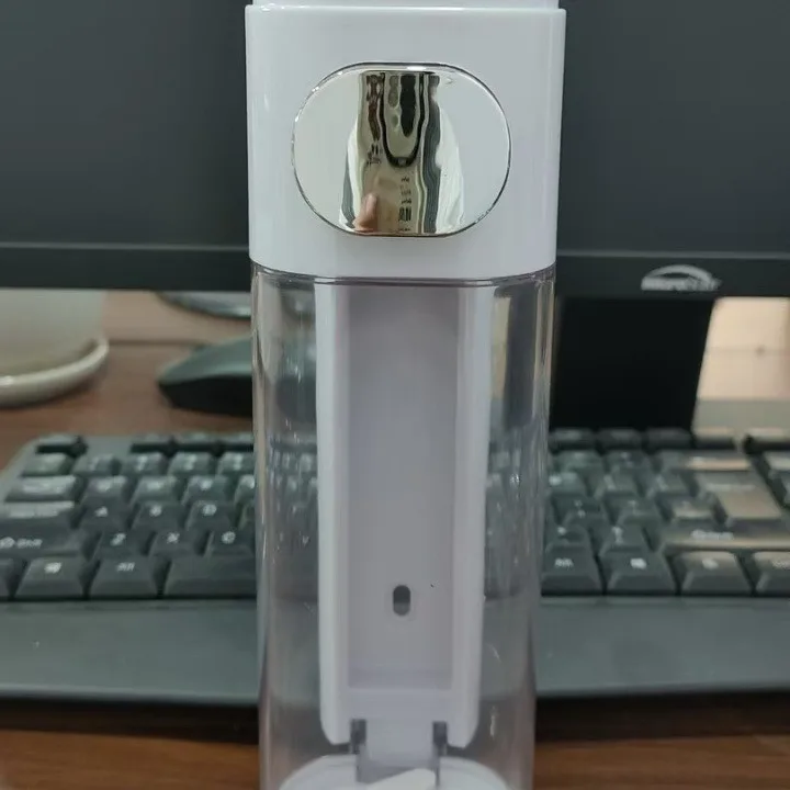 

Punch-Free Wall Mounted Press Soap Dispenser Bathroom Kitchen Shampoo Hand Wash Liquid Dispenser