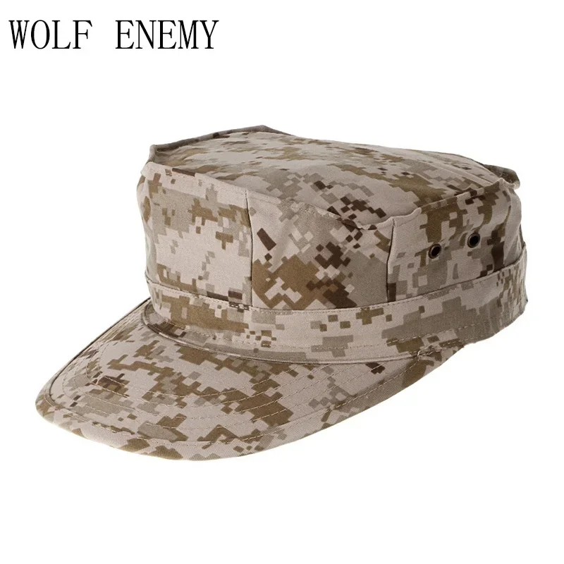 Tactical Cap Woodland Digital Multicam Hunting Caps Camouflage Outdoor Sports Hats Sun Fishing Tactical Hiking War Games Caps