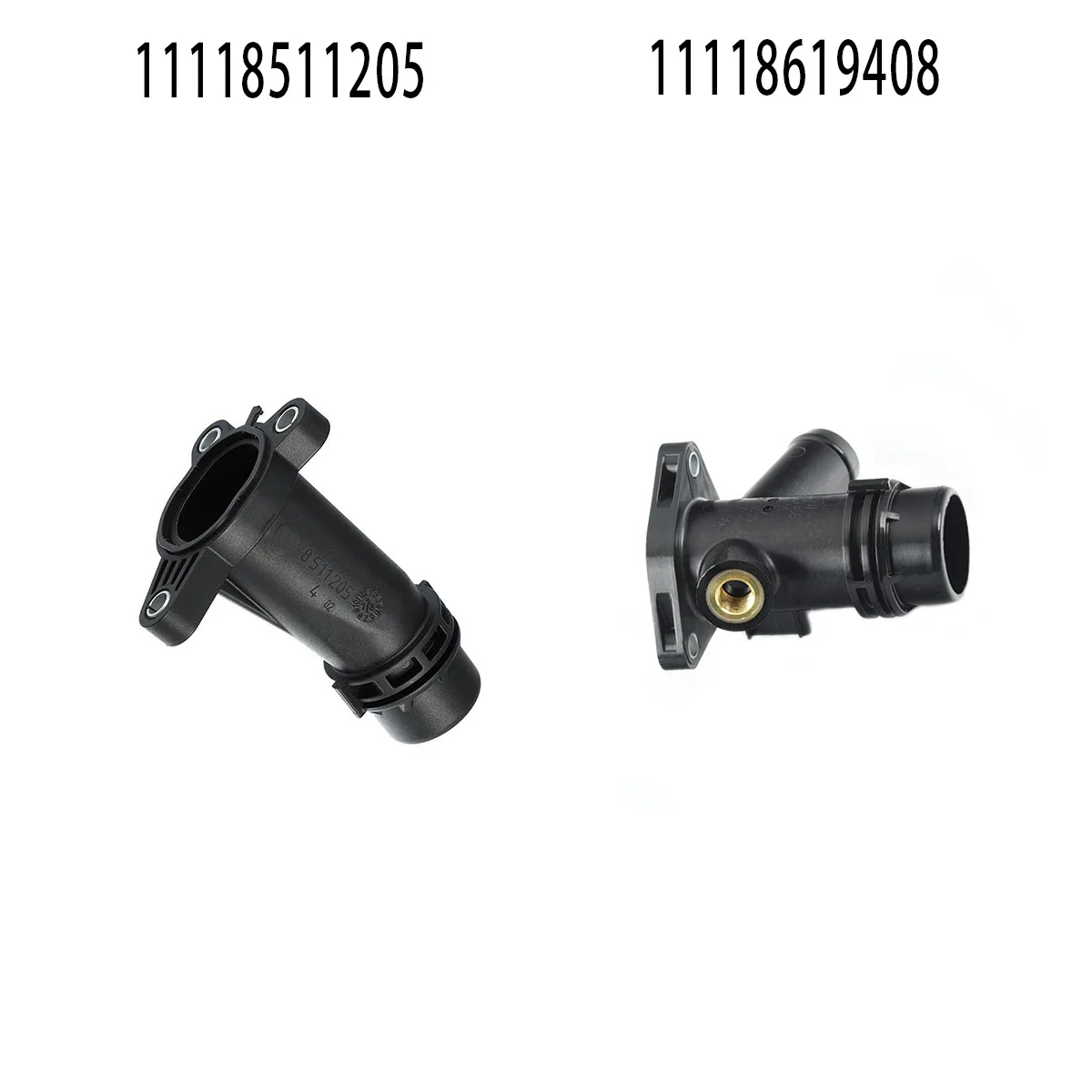 11118511205 Coolant Outlet Pipe High Quality For BMW 330i 530i X3 B46 B48 2.0L Engine Water Connector Auto Parts