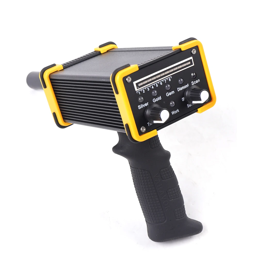 MINI Detector de Metales láser Digital King de largo alcance, GR-100, serie para gemas, minerales, Gold Hunter Digger, Pinpointer sensible profundo