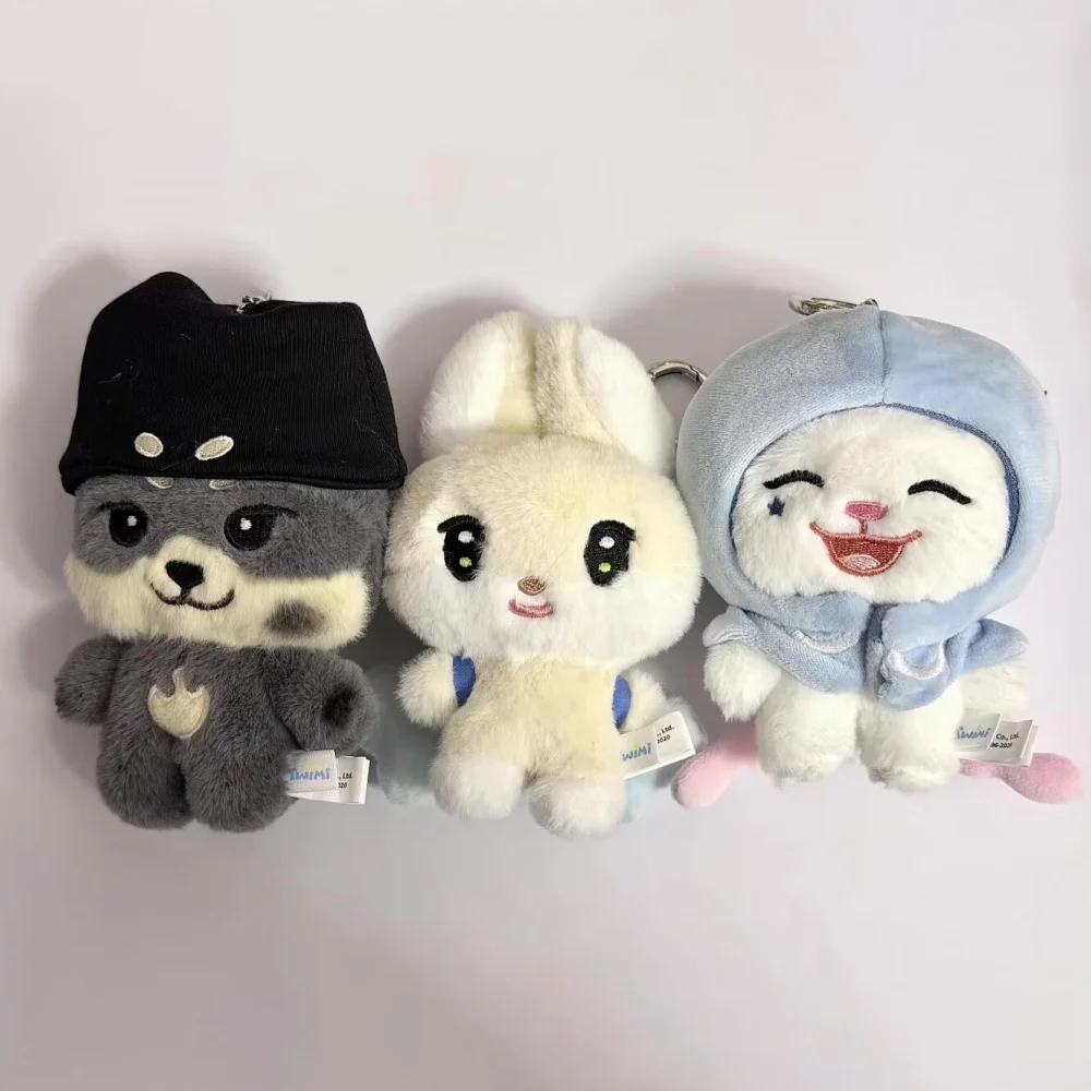 10cm TWS Mini Plush Keyring SHINYU DOHOON YOUNGJAE HANJIN JIHOON Cartoon Character Keychain Stuffed Doll Pendant Bag Accessories