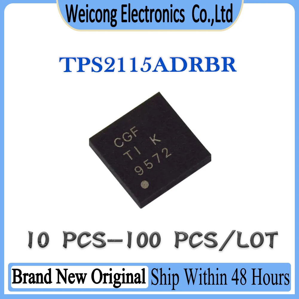 100% Brand New Original TPS2115ADRBR TPS2115ADRB TPS2115ADR TPS2115AD TPS2115A 2115ADRBR TPS2115 TPS211 TPS21 TPS IC Chip SON-8