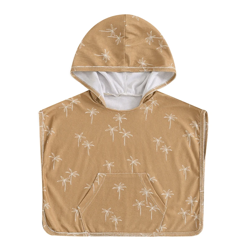 Baby Strandlaken Baby Strandbedekking Peuter Zomer Gebloemd Badpak Bad Poncho Handdoek Mantel Baby Meisje