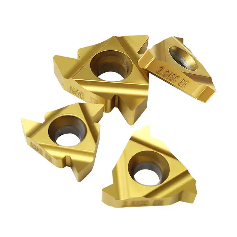 

22ER 22IR N60 N55 3,5 4,0 4,5 5,0 5,5 6,0 ISO Резьбовые твердосплавные вставки Сменный токарный инструмент Токарный станок с ЧПУ для металлообработки