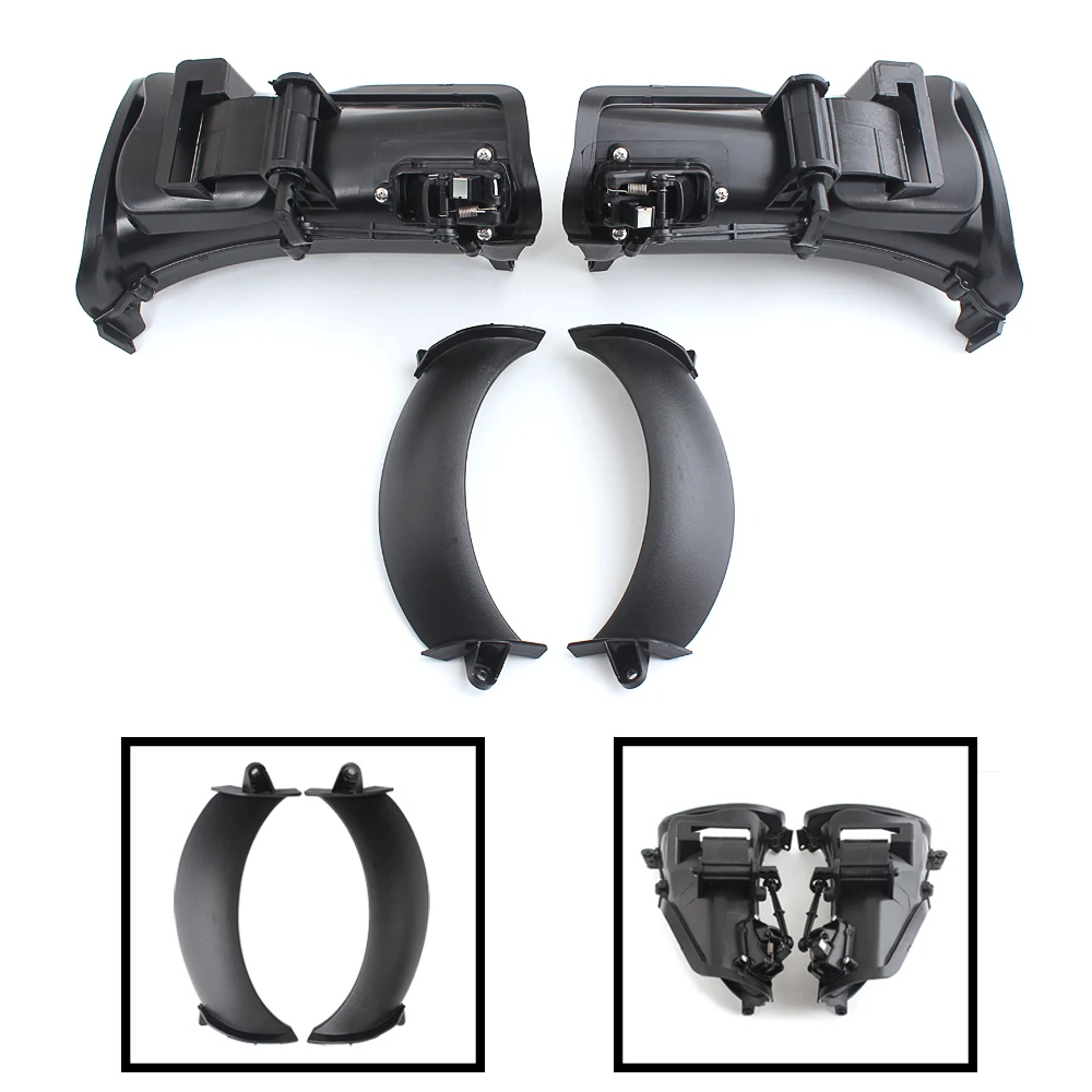 ABS Inner Fairing Air Duct Vent Cover Kits For Harley Road Glide Special Ultra Limited FLTRX FLTRXS 2015-2025 Motorcycle Black