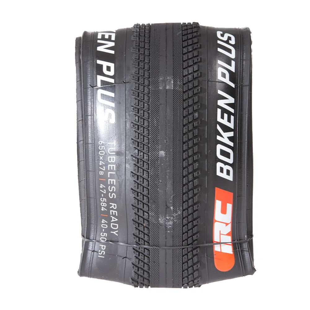 IRC BOKEN PLUS 650x 700x 40C 42C 47C ROAD BICYCLE TIRES Tubeless 650B 700C Ultra Light  Kevlar BIKE GRAVEL TYRE 40-622 47-584