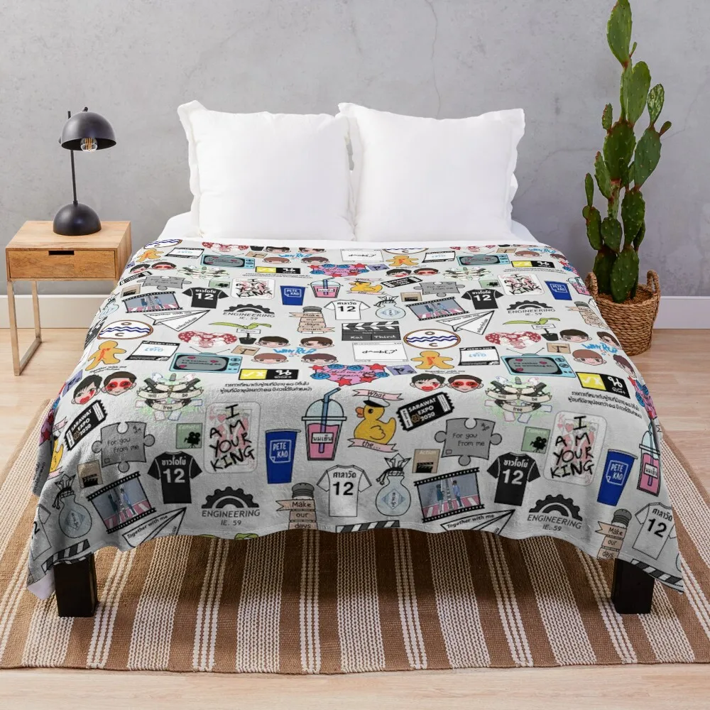 

BL All-Over-Print Throw Blanket Stuffeds Custom Plush Blankets