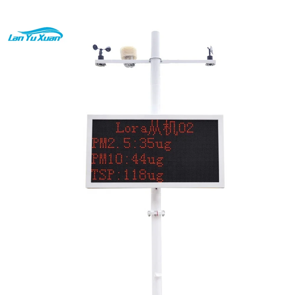 

Weather Dust Monitoring Detector System for Construction Site PM2.5 PM10 Online Dust Monitor