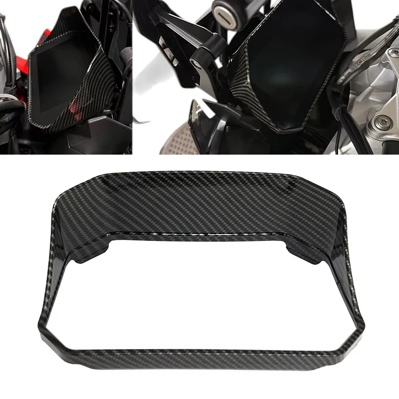 

Для BMW F900XR F900R F900 XR F 900R F 900XR 2020 2021 2022 2023 мотоциклетный карбоновый солнцезащитный козырек тахометр инструмент шляпа крышка