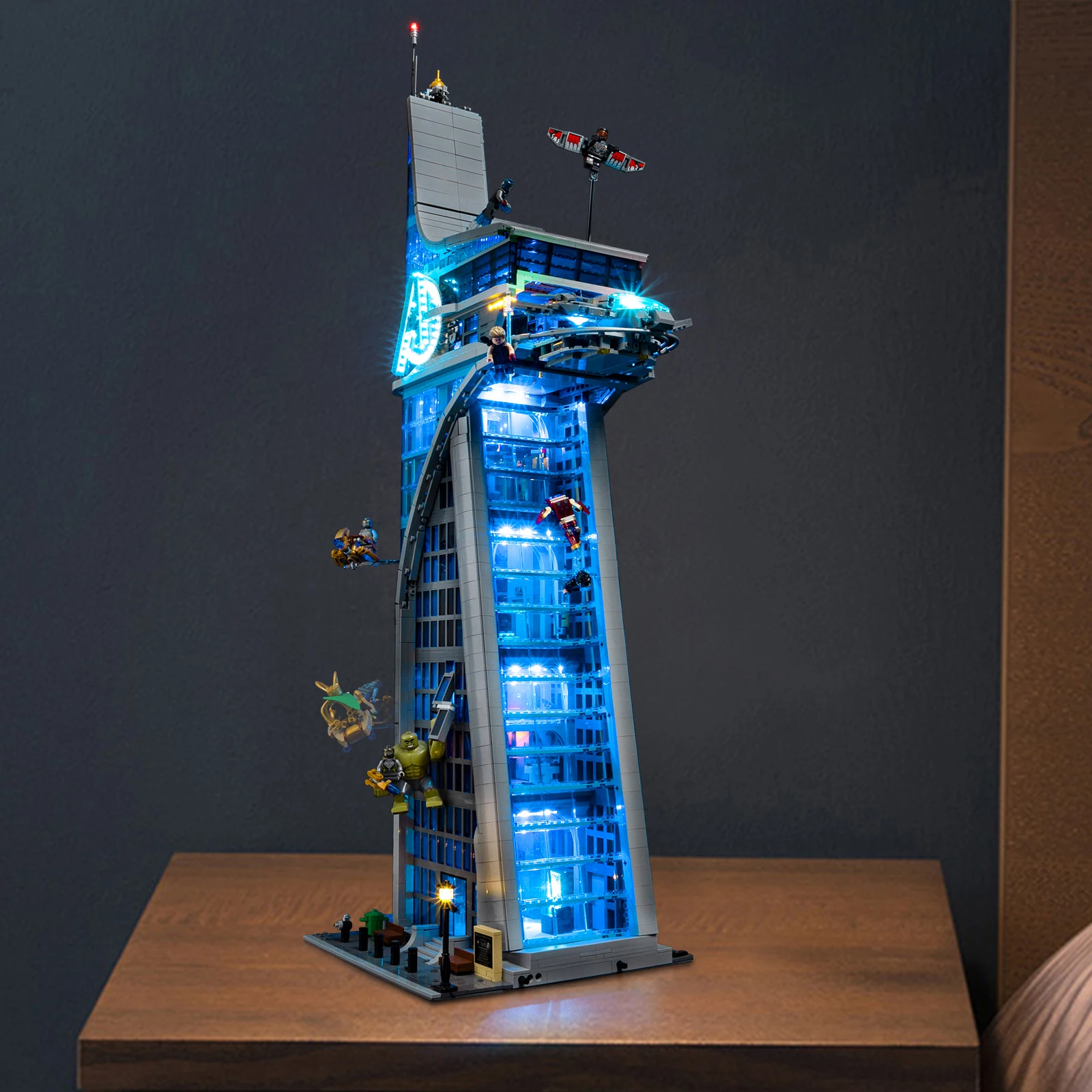 

No Model LED Light Set For the Avengers Tower 76269 Building Blocks Collectible Bricks DIY Toys Only Lighting Kit