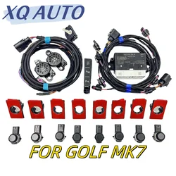 Front and rear parking upgrade pilot kit for Golf 7 MK7.5 VII, 8K OPS