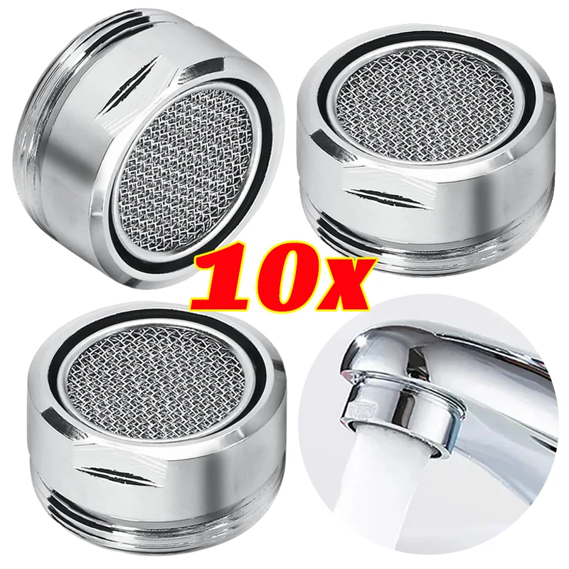 10/1Pcs Water Saving Faucet Tap Aerator Universal Replaceable Brass Filter Nozzle Thread Bathroom Faucet Bubbler Bathroom Parts