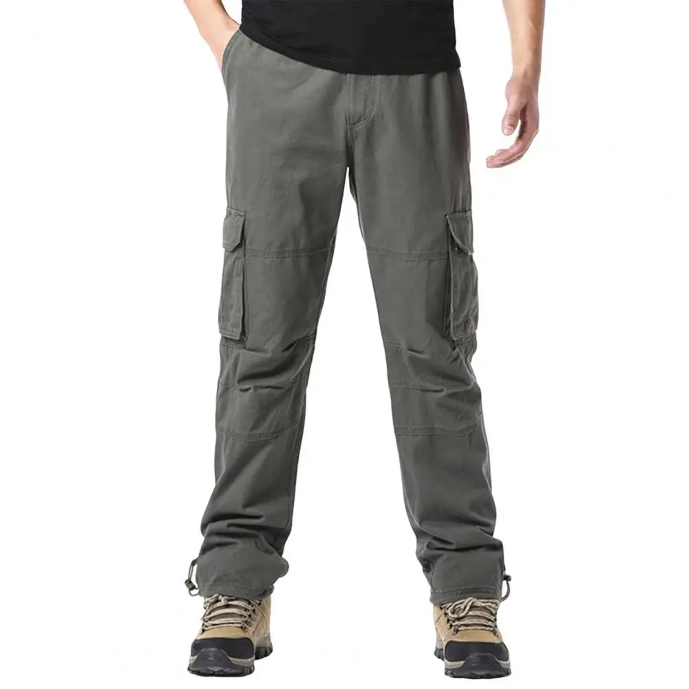 

Streetwear Fashion Men Solid Color Casual Pants Spring Summer Thin Slim Fit New Business Straight Trousers