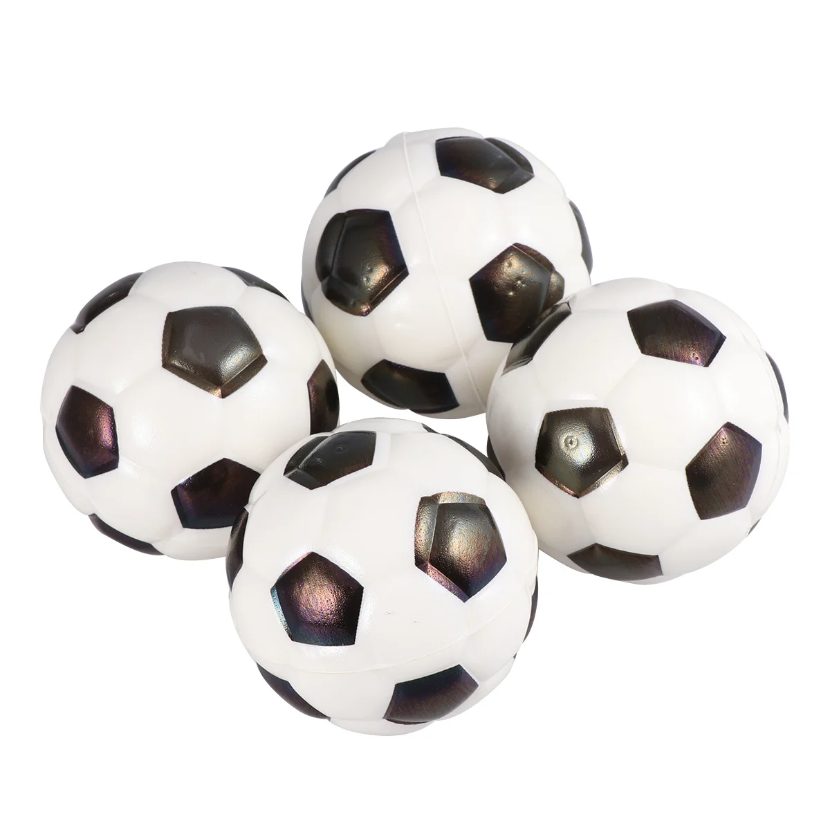 

4Pcs Mini Soccer Interesting Small Football for Children Toddlers Active Play Learning Tool Parent Child Bonding Activity Set