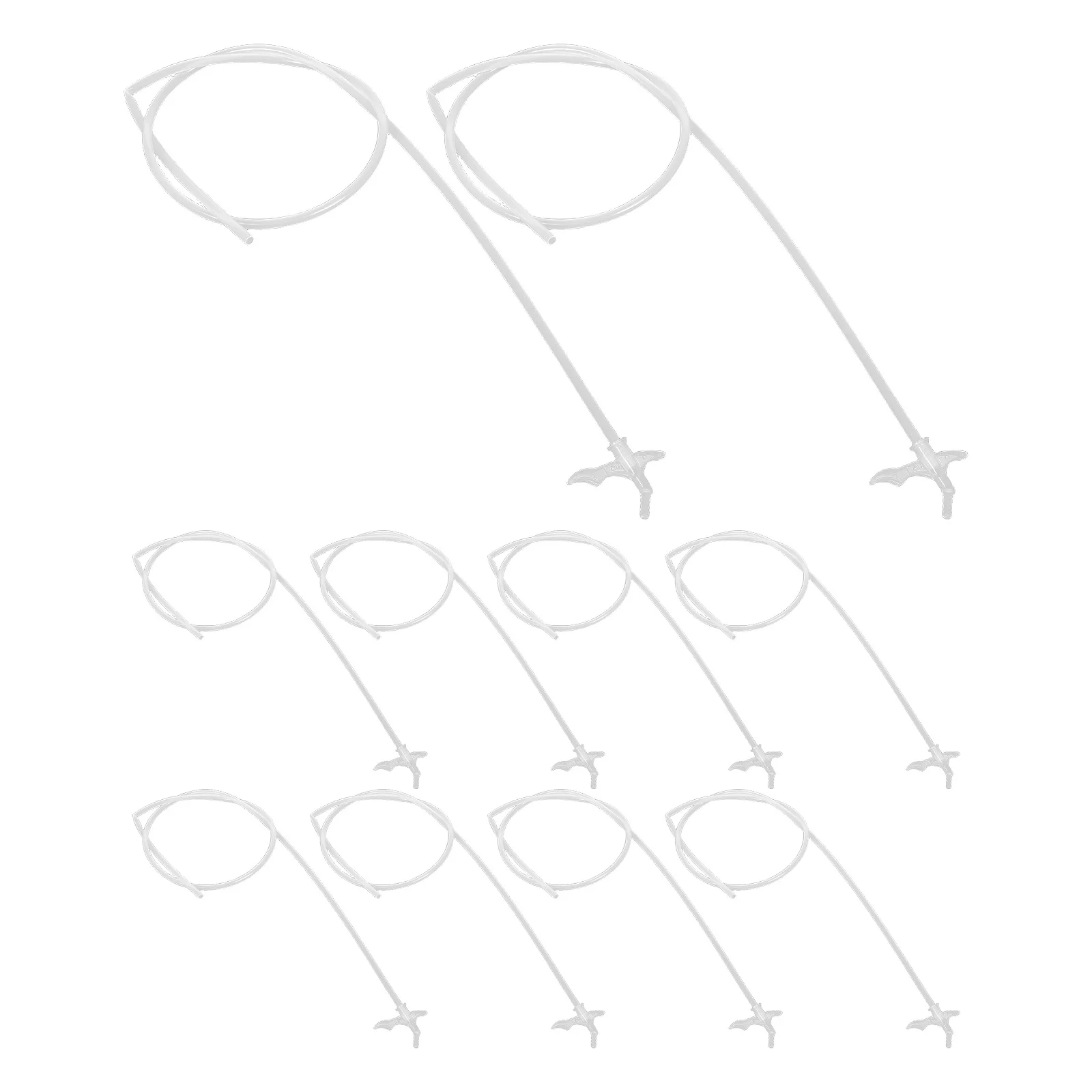 10 set Spray Foam Nozzle Extension Tube For Gap Filling Foam Sealant Application Precision Dispensing Replacement Tips Diy Epoxy