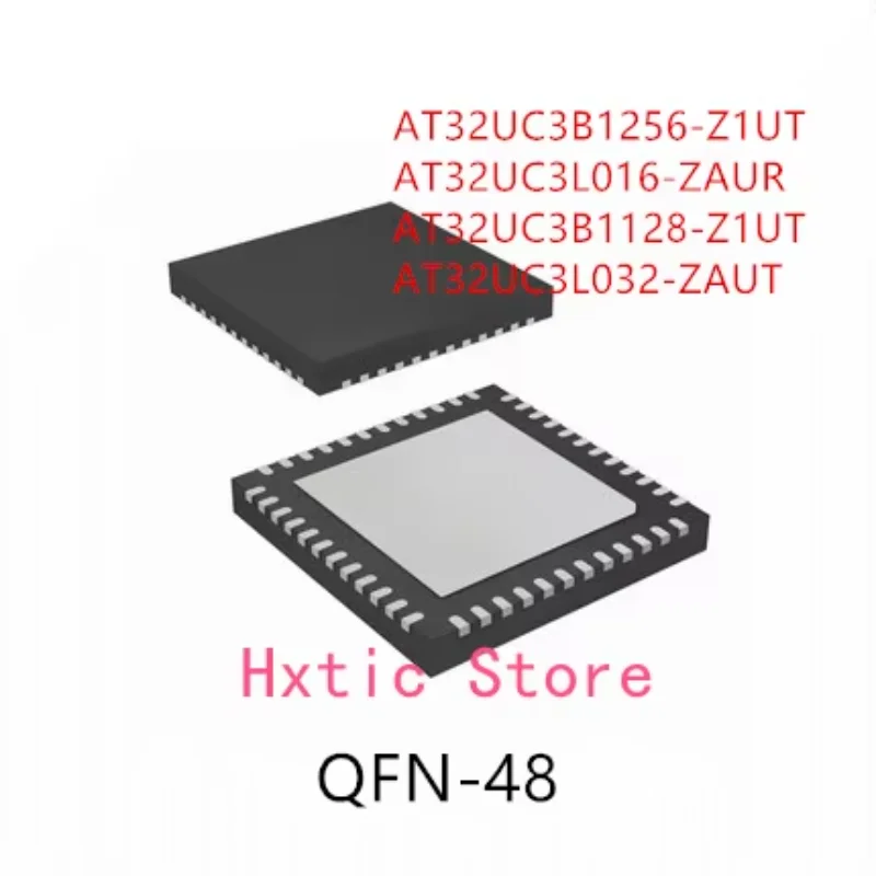 10PCS AT32UC3B1256-Z1UT AT32UC3L016-ZAUR AT32UC3B1128-Z1UT AT32UC3L032-ZAUT IC