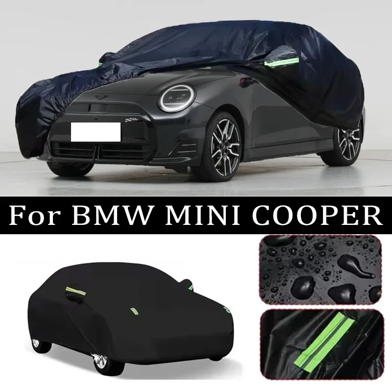 

For MINI COOPER Car Covers Outdoor Waterproof Dustproof Sun Rain Snow Protection Thick Oxford Cloth Full Car Accessories