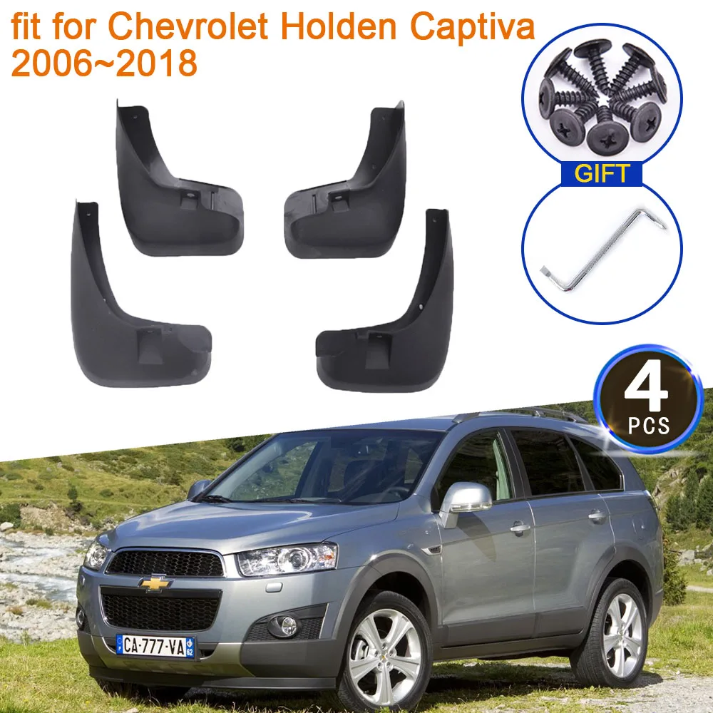 

Брызговики для Chevrolet Holden Captiva 2006 2007 2008 2009 2010 2011 2012 2013 2014 2016 2017 2018