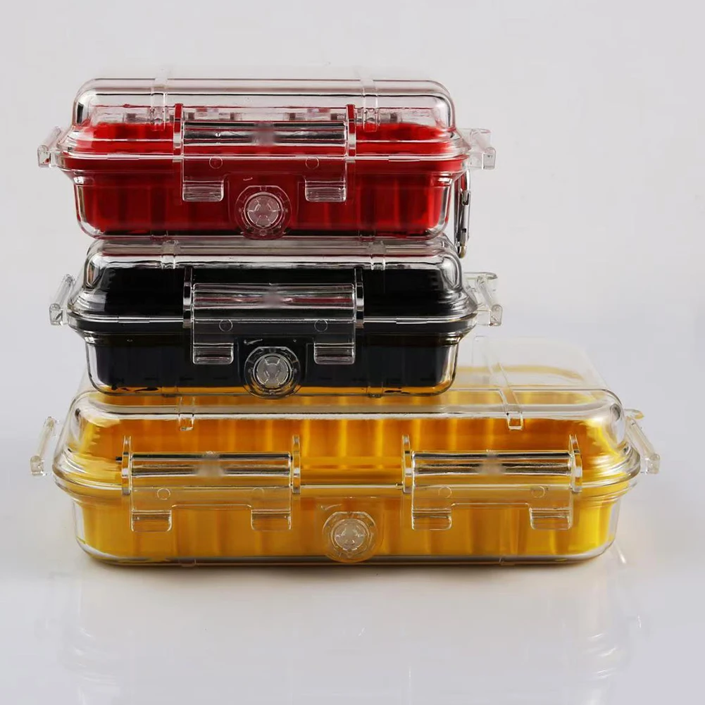 

Brand New Camping Box Shockproof Sealed Waterproof Anti-Pressure ABS Plastic Safety Equipment Storage Toolbox Survival Box Case