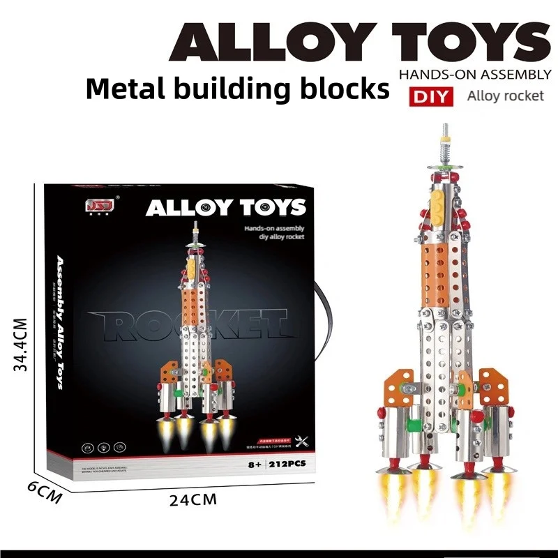 الجمعية المعدنية لودر أطفال بالريموت كنترول محاكاة المسمار الجوز DIY بها بنفسك سبيكة بنة نموذج سيارة ألعاب تعليمية للأطفال للبنين