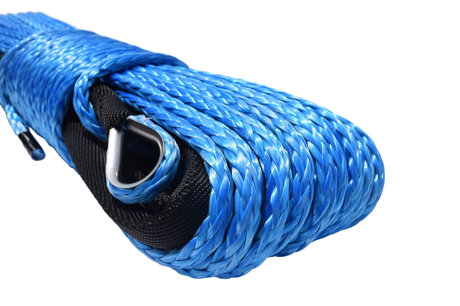 Blue 6mm*24m Synthetic Winch Rope ATV, Off Road Rope,Synthetic Winch Cable,Spectra Winch Rope