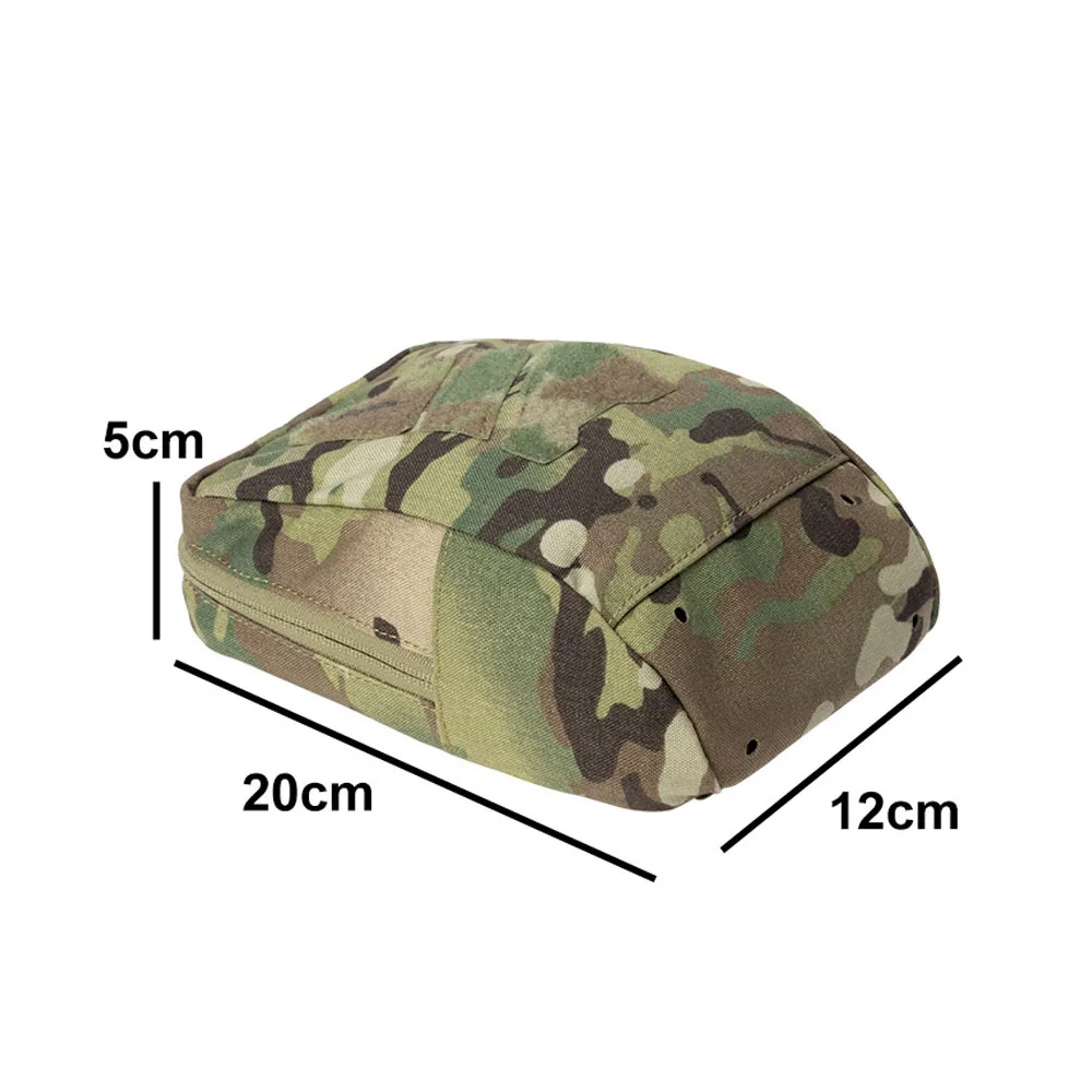 Tactical Vest Side Pouch Molle Dump Drop Recycling Hunting Waistpack Accessories Outdoor Training Storage Ammunition Pouch