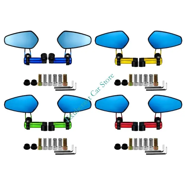

Зеркало заднего вида мотоцикла с бликами, широкое поле зрения, противоударная конструкция, легкая установка