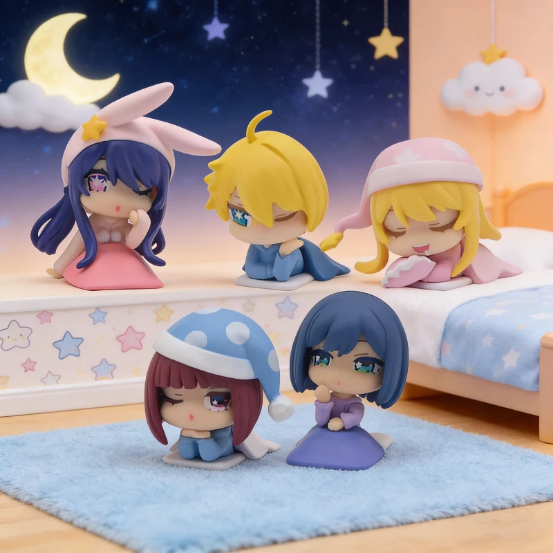 

Anime Figure My Idol‘S Offspring Sleeping Style Blind Box Kawaii Mini Figure Desktop Decoration Festiva Surprise Gifts For Fans