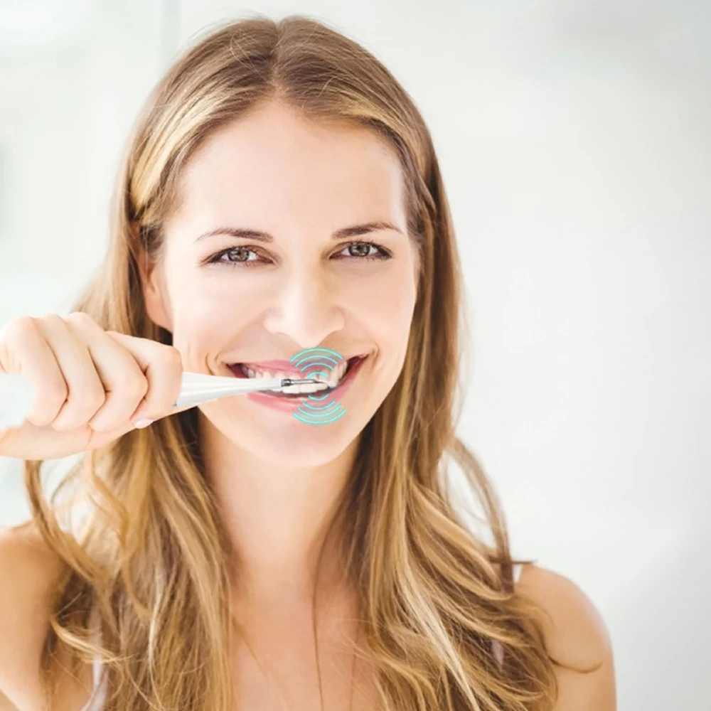 Portable Electric Toothbrush Set Multi-functional Ultrasonic Scaler Teeth Cleaner 6 in 1 Electric Toothbrush