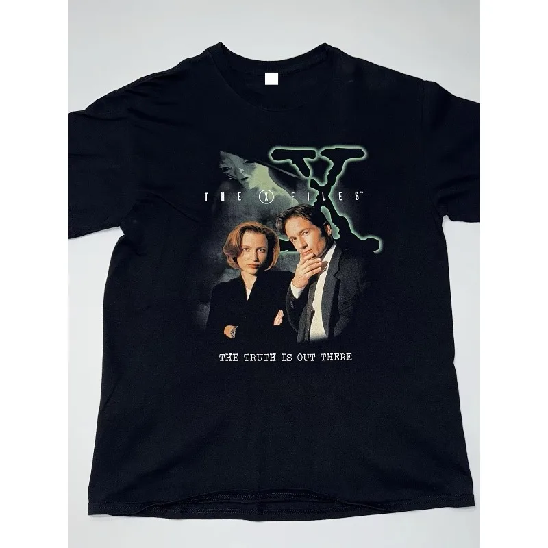 X-Files: The Truth Is There "T-shirt rétro d'été, nouveau t-shirt décontracté en coton Y2K pour hommes et femmes