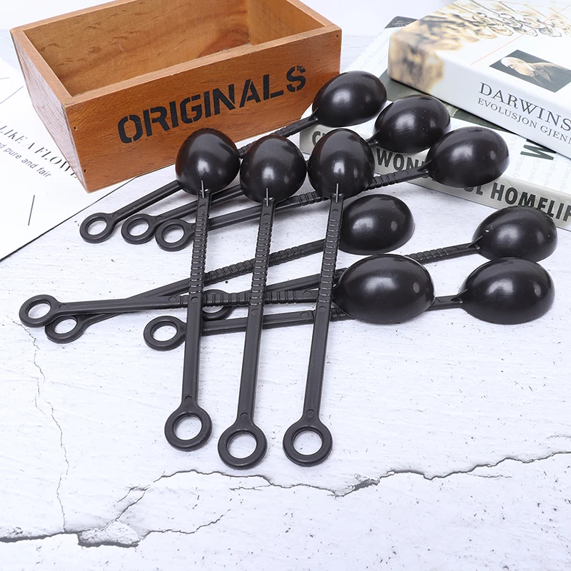 【S】10pcs 10g Measuring Spoon Teaspoon Coffee Sugar Scoop Cake Baking Coffee Milk