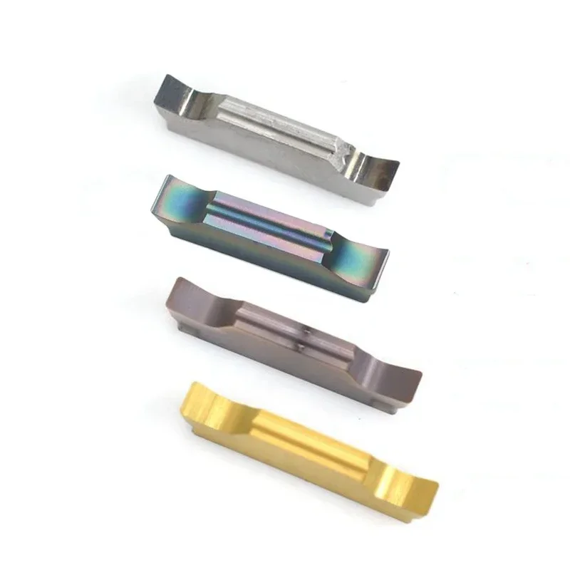 Inserção com Fenda de Carboneto para Série Mgehr Ferramenta de Corte de Torno Cnc para Metal Mggn150 Mggn200 Mggn250 Mggn300 Mggn400 Mggn500 r l jm
