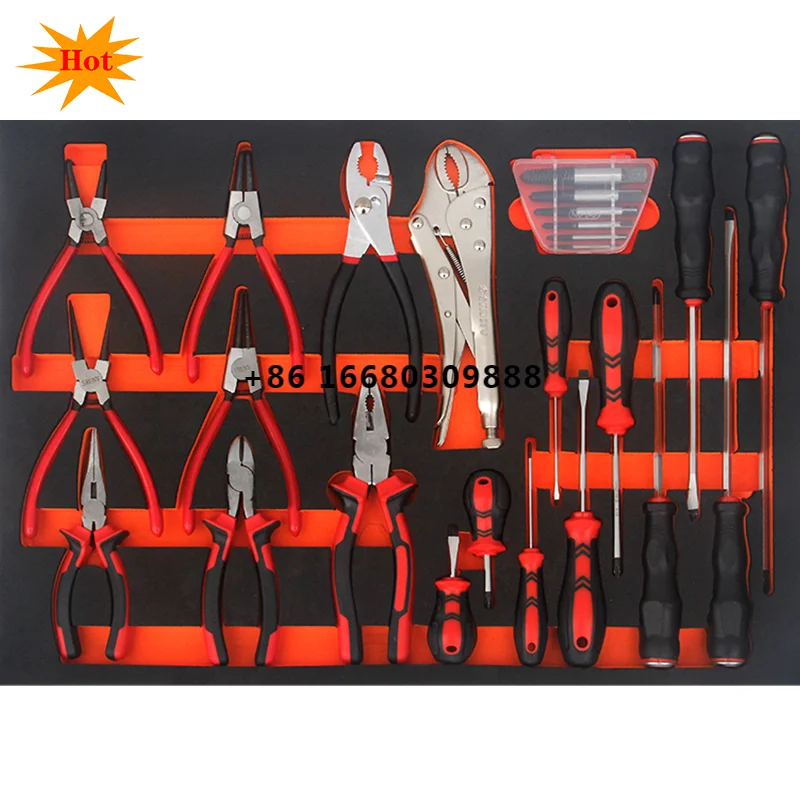 YIZHE 26PCS Hand Tool Set Auto Ratchet Spanner Screwdriver Socket Mechanics Hardware Tools for Household Repairing Construction