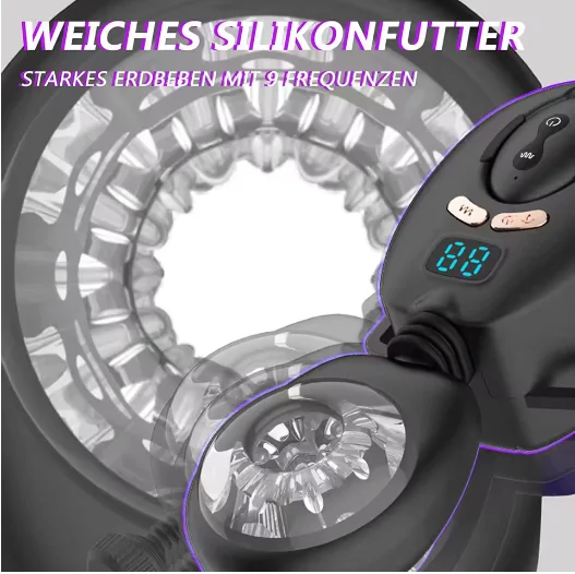 جهاز استمناء ذكر آلي يمكن ارتداؤه بجهاز تحكم عن بعد 2025 جهاز استمناء هزاز للرجال ألعاب جنسية للبالغين #6