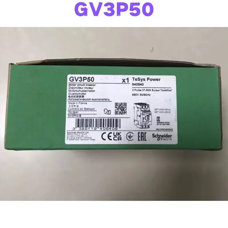 

Brand New And Original GV3P50 Motor Circuit Breaker