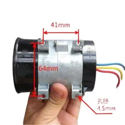 Powerful Cooler 12V 16.5A 10CM Super Violent Metal Fans Blower Enhanced for Car Modified Turbocharger Cooler