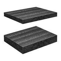 High Density Foam Pad Toolbox Shock-Absorbing Sponge Sheet Cuttable Foam Insert Drawer Foam Liner for Toolbox Camera Storage