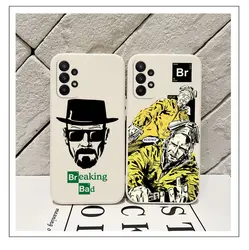 TV Seriesv Breaking Bad Hot Case For Samsung Galaxy S24 S23 S22 S21 S20 S10 Note Lite Ultra Plus FE 4G 5G Cover With Hand Strap
